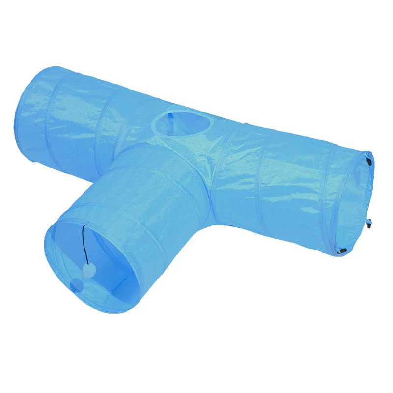 3-Way Collapsible Tunnel Cat Toy - Image 3