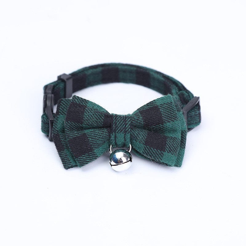 Bow Tie Cat Collar with Bell - Image 9