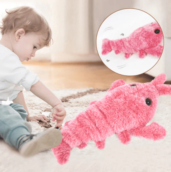 Jumping Lobster Plushie Toy - Image 4