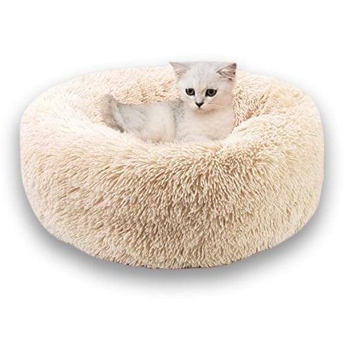 Plush Calming Cat Bed Removable Cover - Image 5
