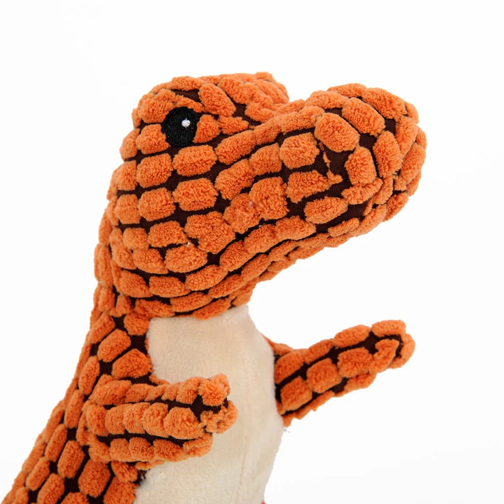 Plush Dino Dog Toy - Image 4