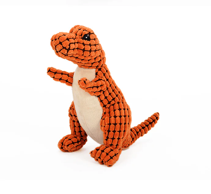 Plush Dino Dog Toy - Image 9
