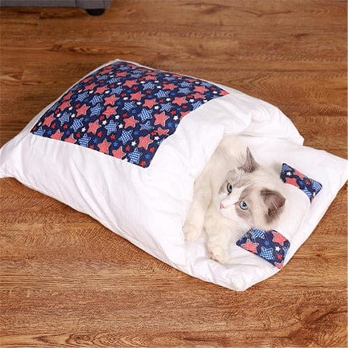 Calming Cat Cave Sleeping Bag - Image 5